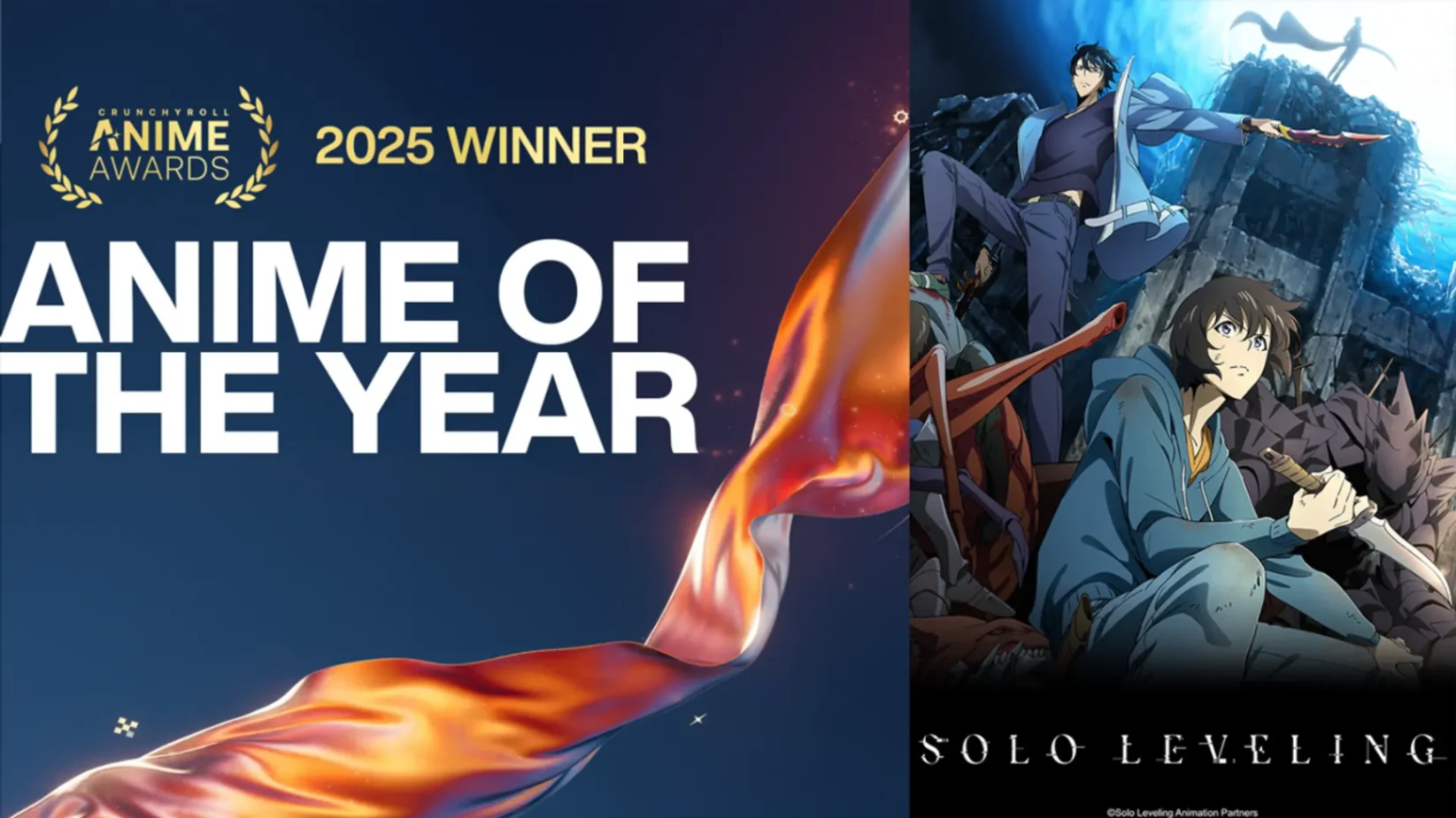 Solo Leveling Anime of the Year Menang Crunchyroll Anime Awards 2025 1 Solo Leveling Anime of the Year Menang Crunchyroll Anime Awards 2025